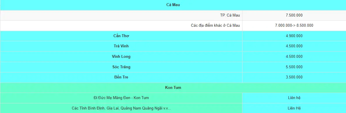 THUÊ XE ĐI TỈNH
